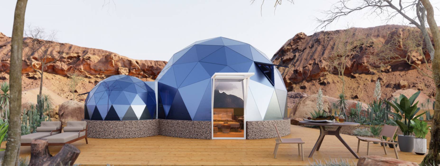 珠晖区球形智能光伏玻璃星空房